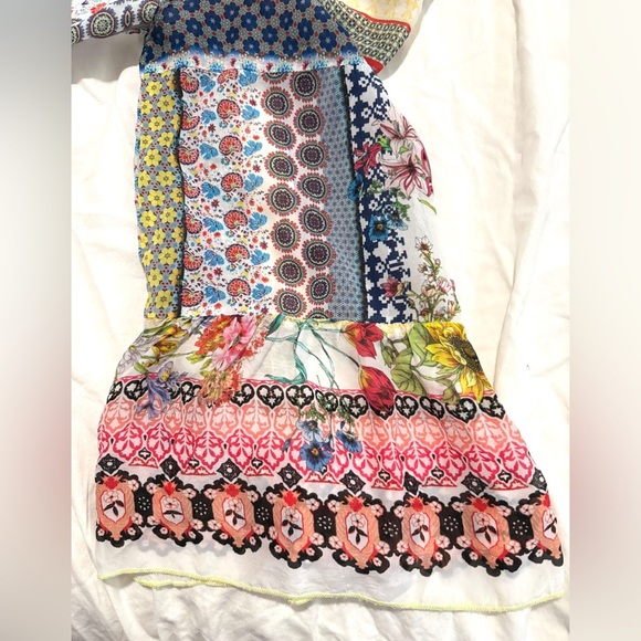 Johnny Was Floral and Geometric Dress - Picture 6 of 6